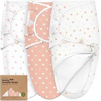 Amazon.com: Baby Swaddle Sleep Sacks with Zipper - 3-Pack